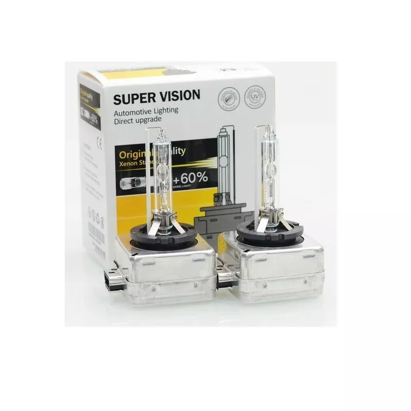 Lâmpada Xênon SUPER VISION - Modelo D1S - 4300K - 55w